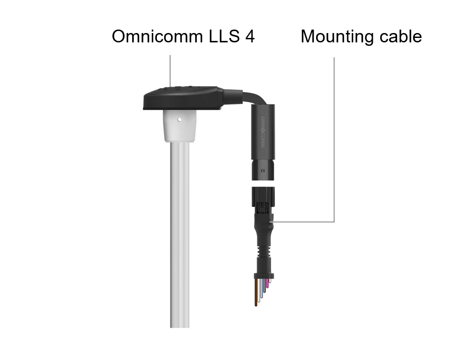 Connecting Omnicomm LLS 4 