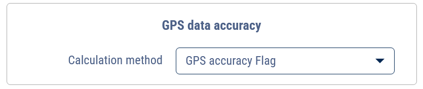 GPS data accurac 