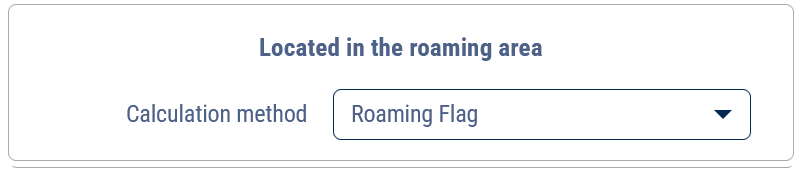 Roaming flag 