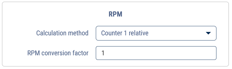 RPM Counter flag 